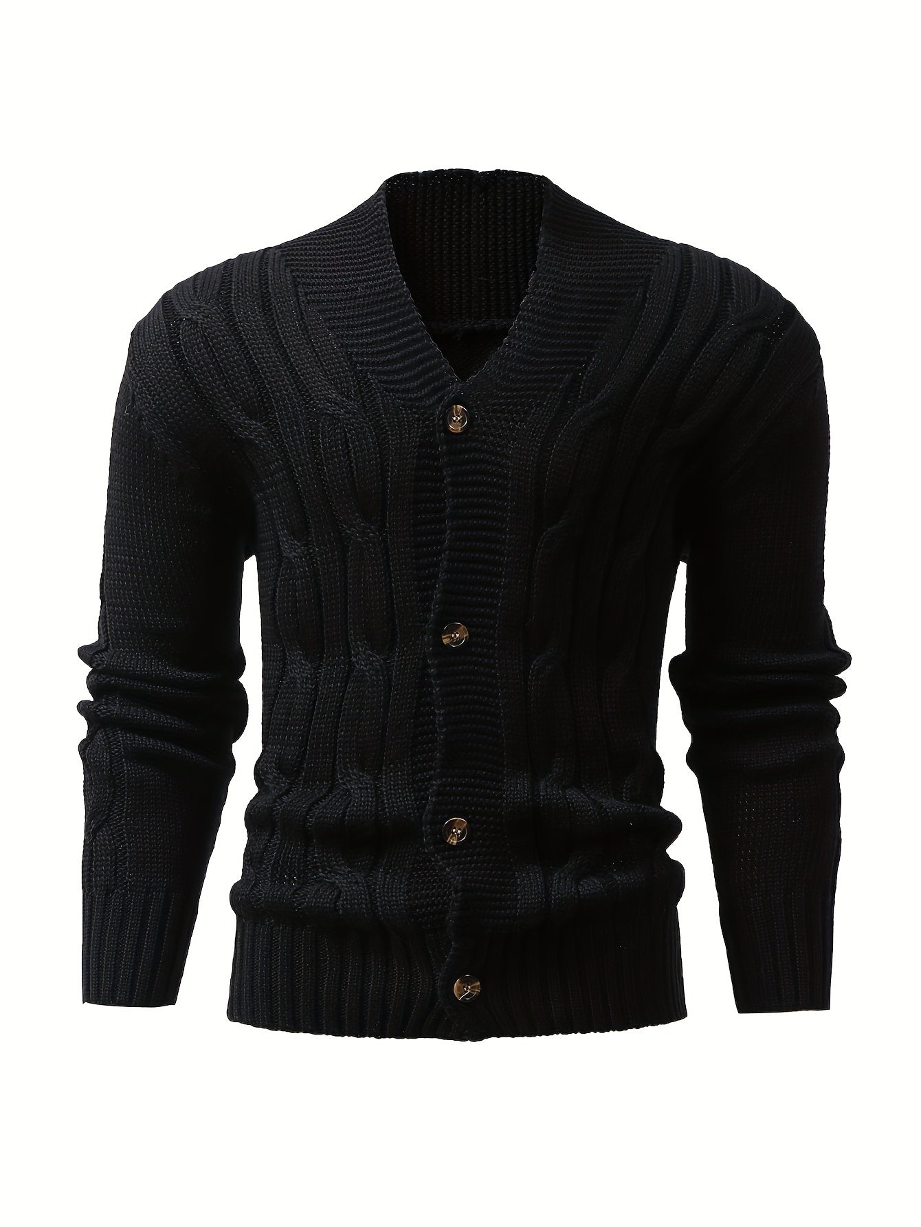 Lässiger Winter- Strickjacke für Männer