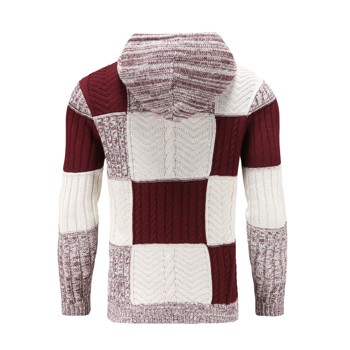 Klassischer Pullover mit Kapuze für Herren