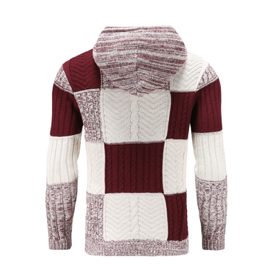Klassischer Pullover mit Kapuze für Herren
