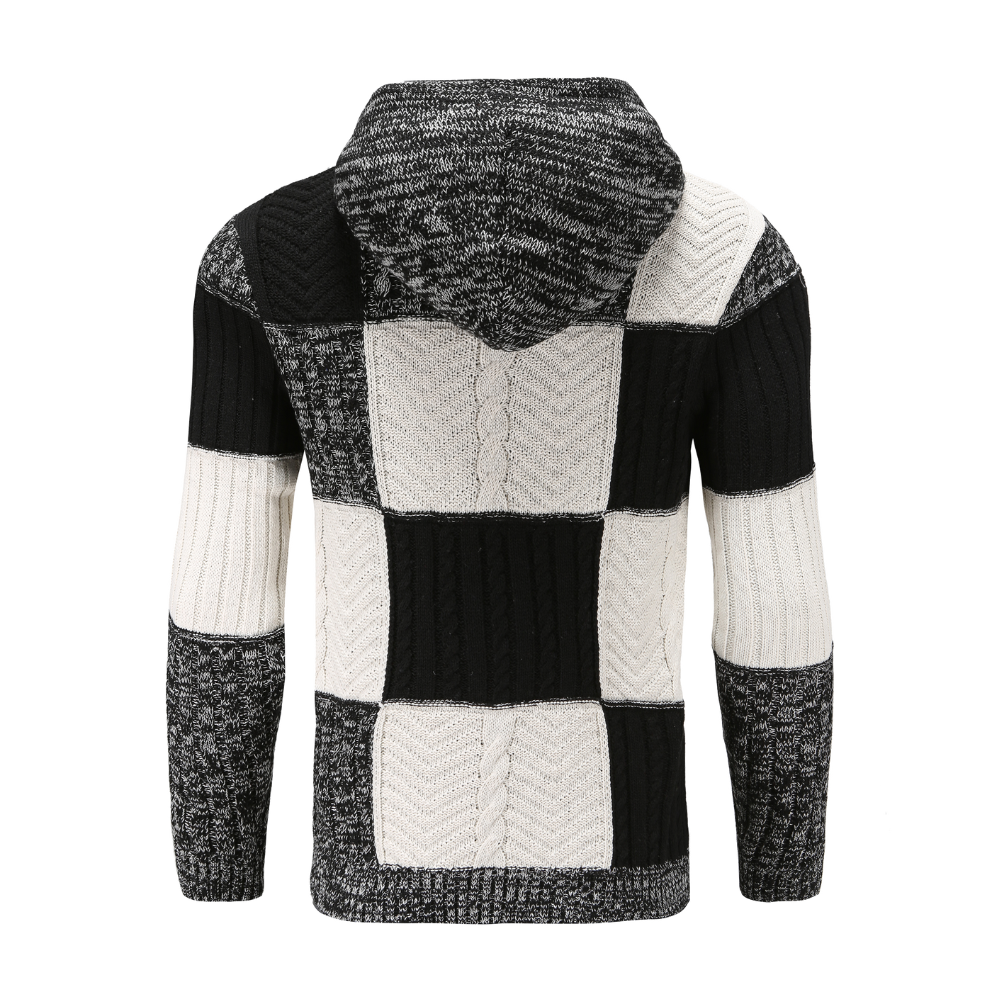 Klassischer Pullover mit Kapuze für Herren