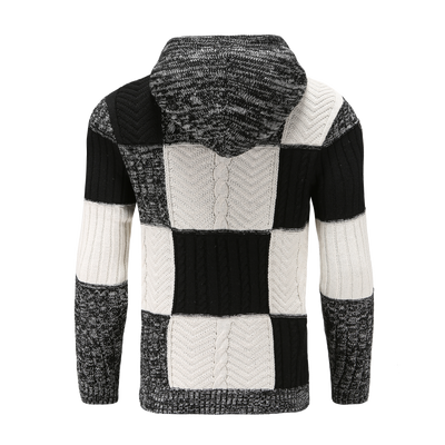 Klassischer Pullover mit Kapuze für Herren