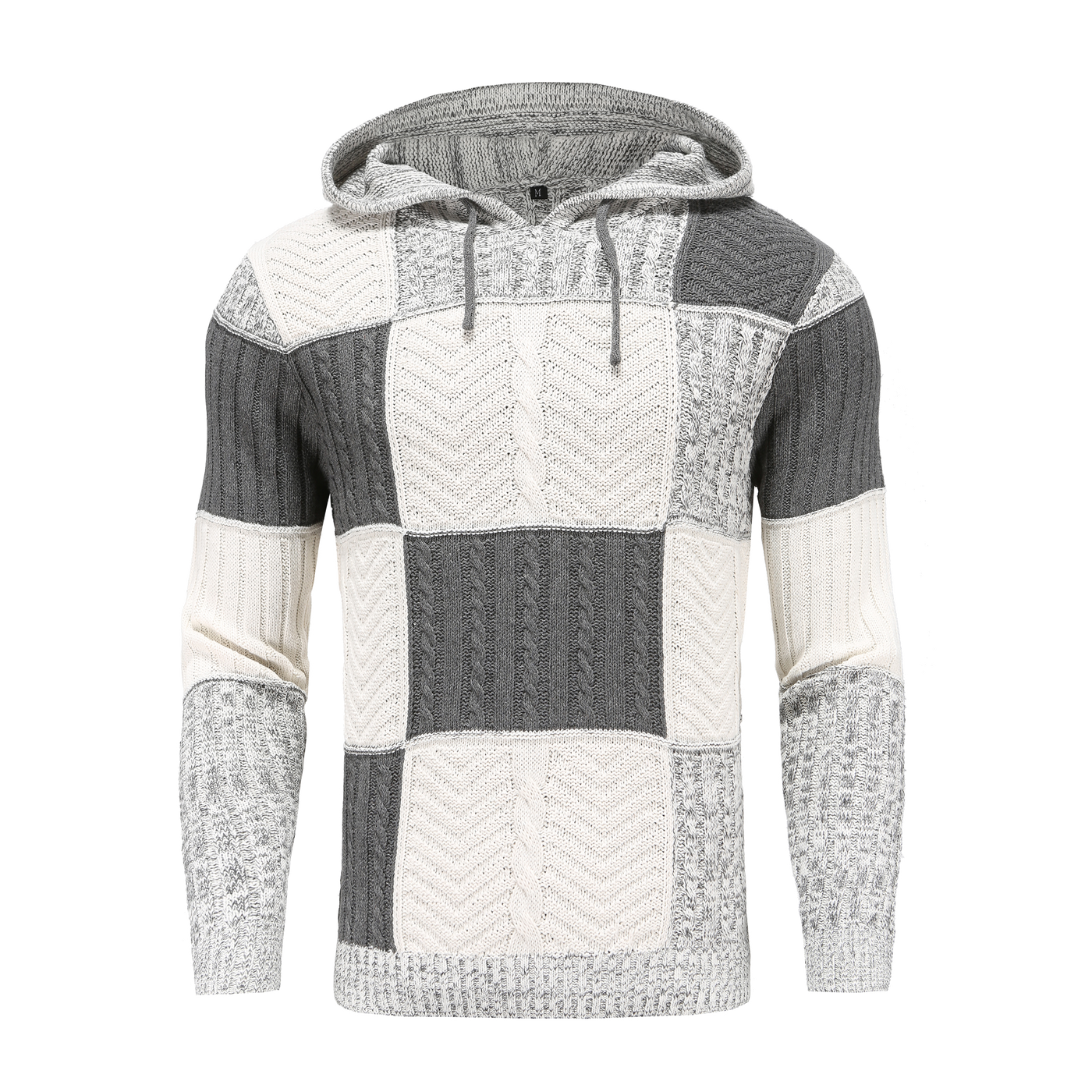Klassischer Pullover mit Kapuze für Herren