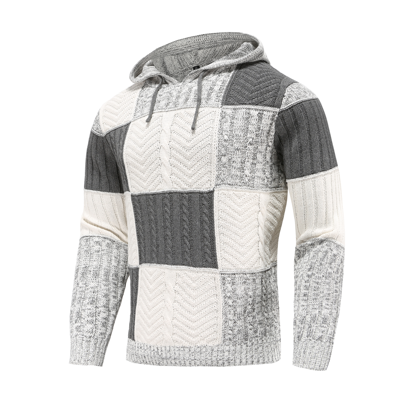 Klassischer Pullover mit Kapuze für Herren