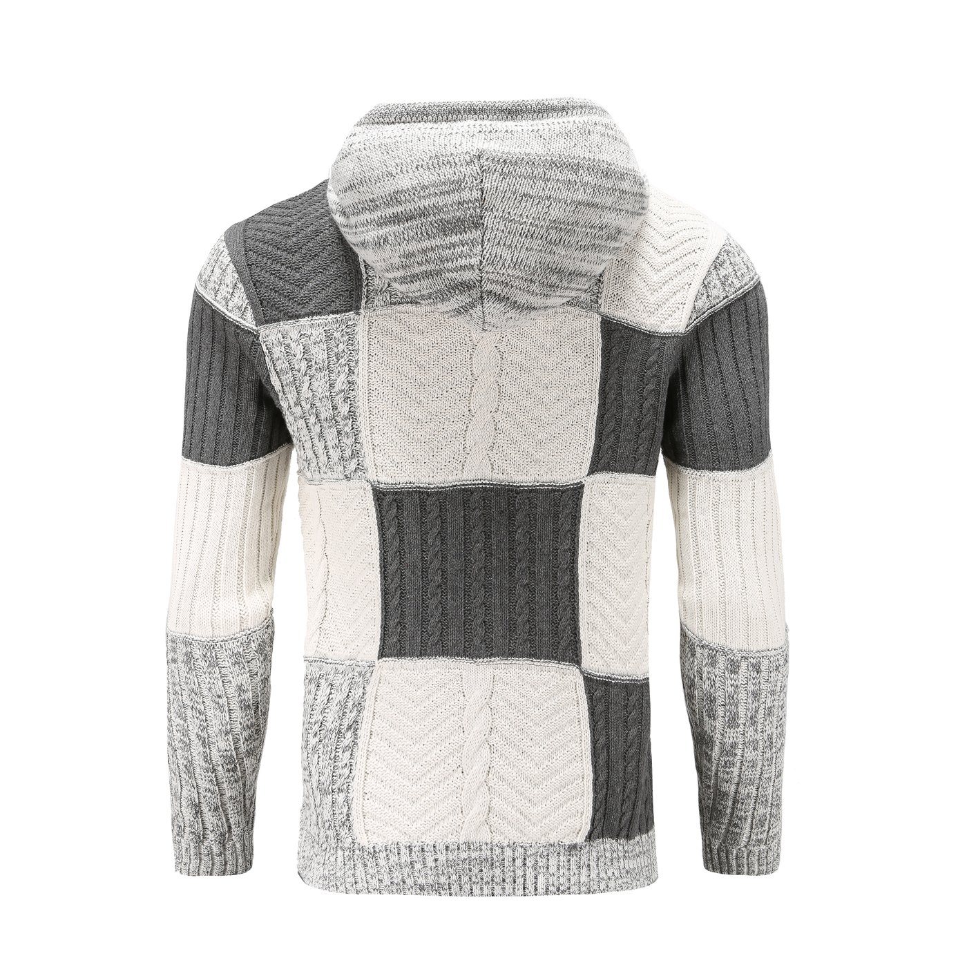 Klassischer Pullover mit Kapuze für Herren