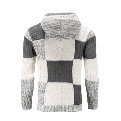 Klassischer Pullover mit Kapuze für Herren