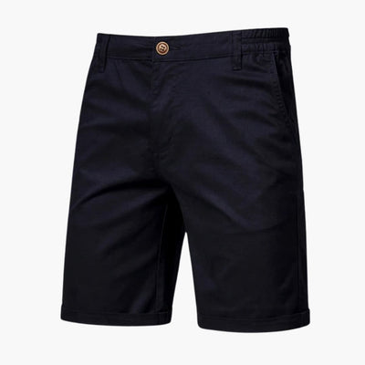 Herren Baumwollshorts mit Gummibund und Seitentaschen