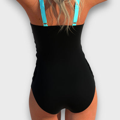 Olympe – Badeanzug mit plissierter Silhouette