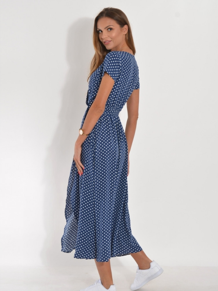 CAROLINA | ELEGANTES KLEID MIT DRUCK