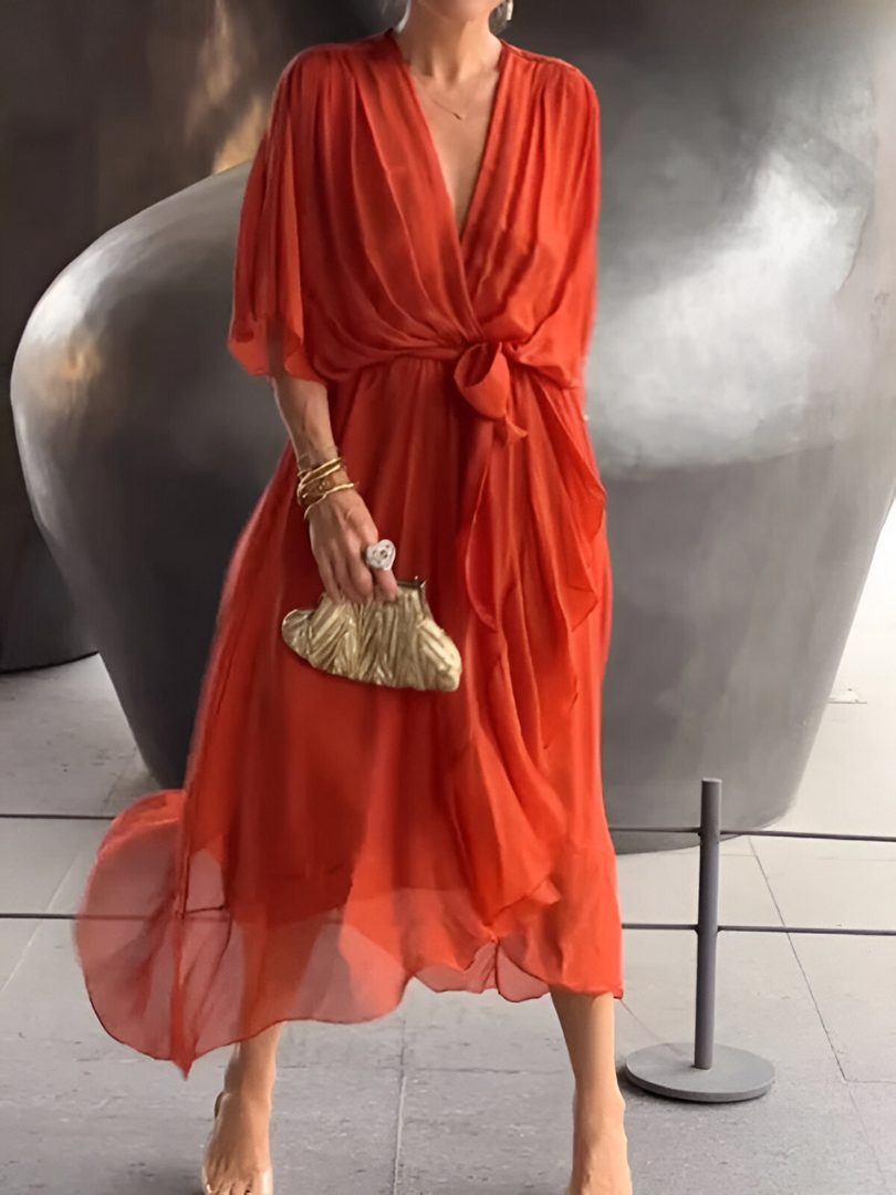 Heidi-Mode | Lange Elegante Sommerkleid