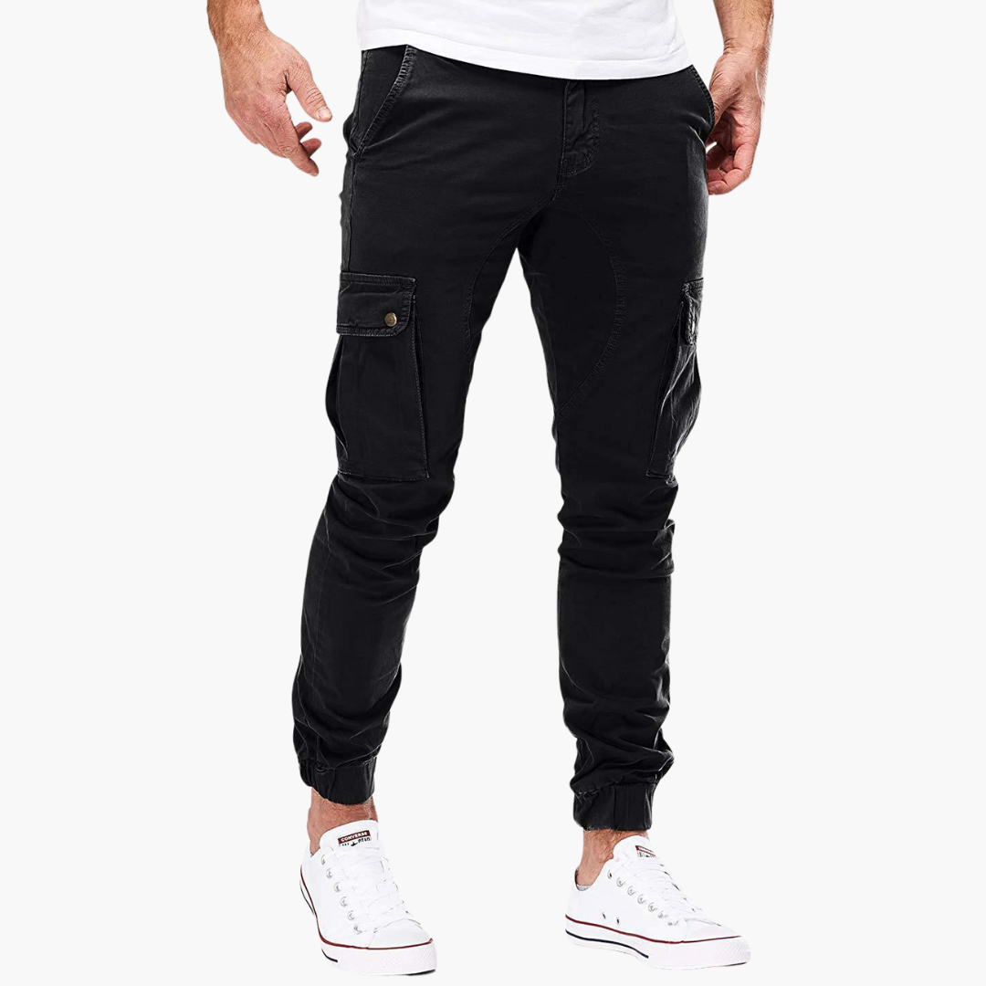 Bequeme Cargohose mit Seitentaschen - Herren Freizeithose