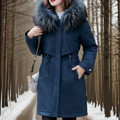 Lange Winterjacke für Damen