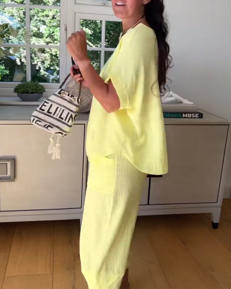 Anzug Modisch Lässig Einfarbig