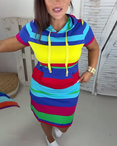 Kleid Casual Fashion Slim