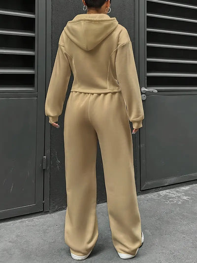 Nanci - Lässiges Zweiteiliges Set Mit Langen Ärmeln