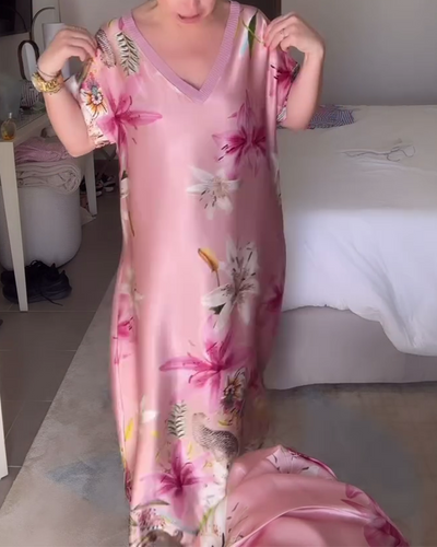 Set Ärmellos Bedruckt Rock Und Mantel