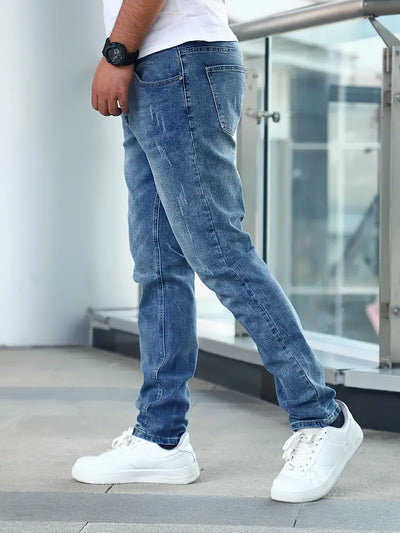 Denim-Jeans mit Verwaschener Optik für Herren