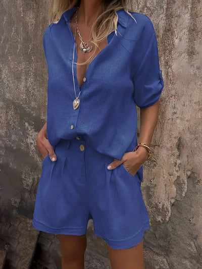 Arampatzi – Stilvolles Zweiteiliges Sommer Set