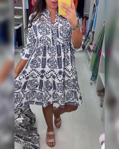 Kleid Fashion Street-Print