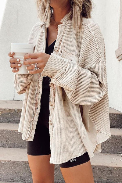 Geknöpfte Jacke für Frauen