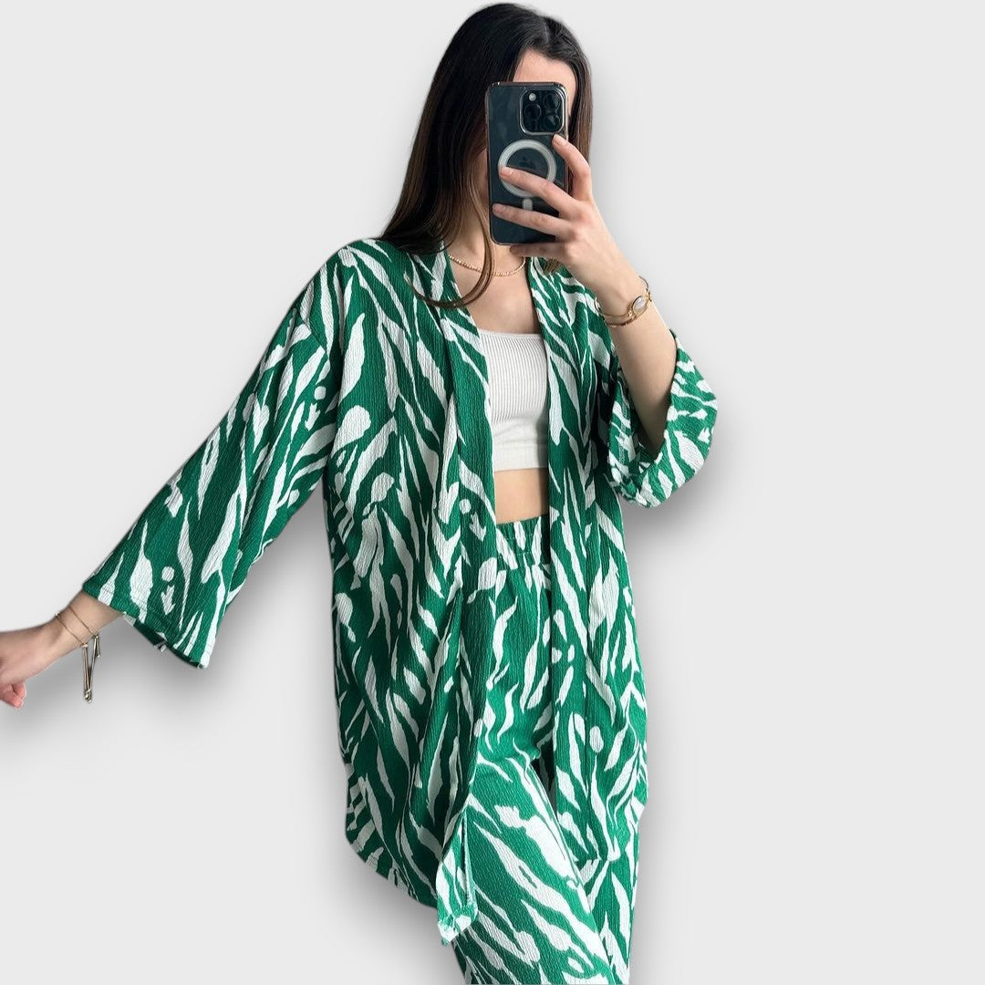 Zana – Zweiteiler mit Zebramuster