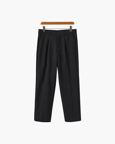 Enzo | High-Waist mit weitem Bein Anzughose