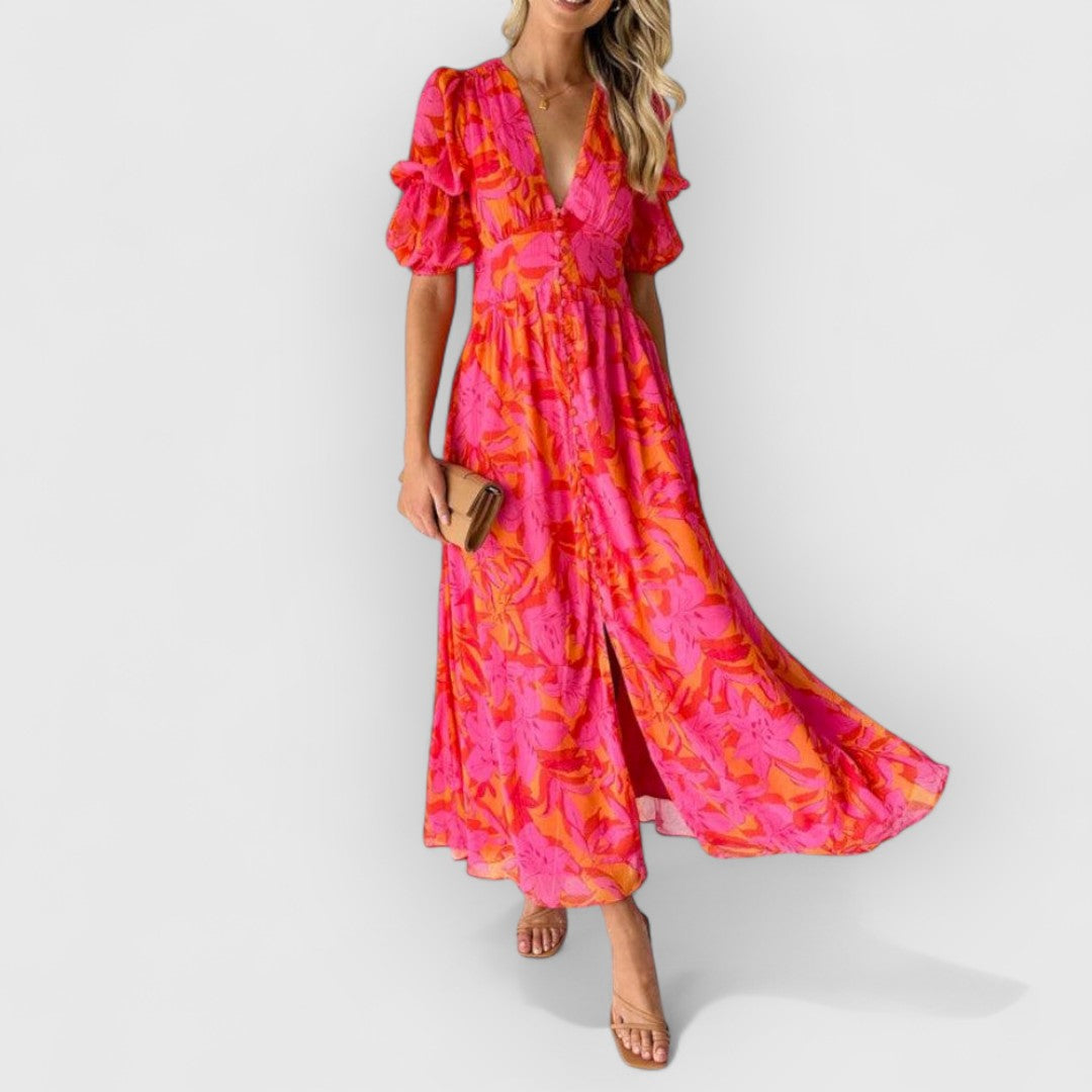 Rose | Weiches Premium-Maxikleid