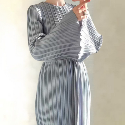 BABETTE - LANGES PLISSEE-KLEID