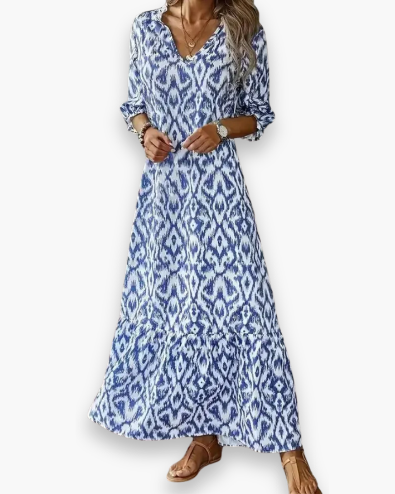 Damen Elegantes Maxi kleid | Sommer Lange