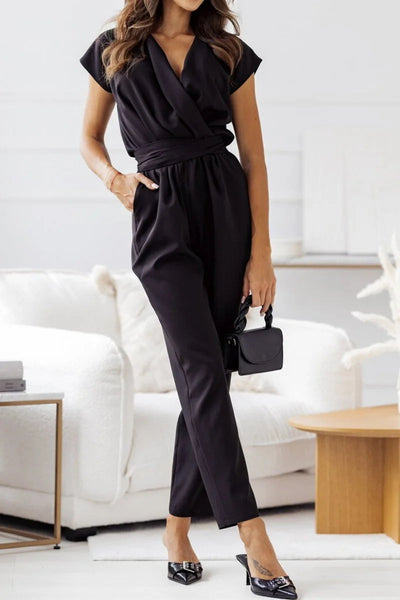 XYLIA - ELEGANTEN JUMPSUIT MIT VERSTELLBAREM GÜRTEL