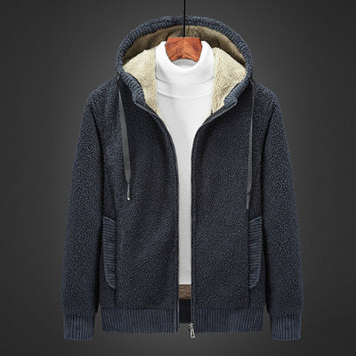 Stilvolle Kuschel-Winterjacke für Herren