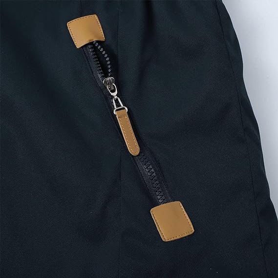 Lange Fluffige Parka-Winterjacke für Frauen