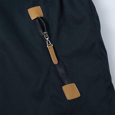 Lange Fluffige Parka-Winterjacke für Frauen