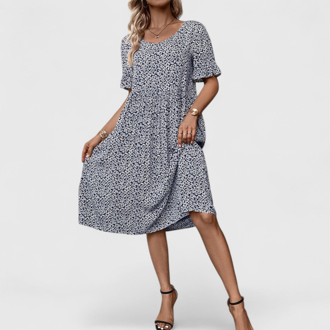 Carla | Frühlingsblüten-Kleid