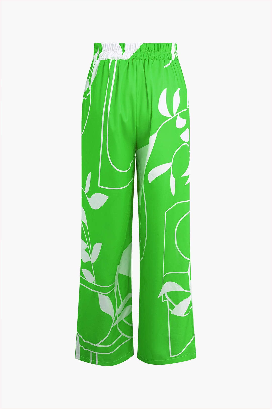 Bailey | Zweiteiler mit Knoten-Top & Bambusprint-Hose