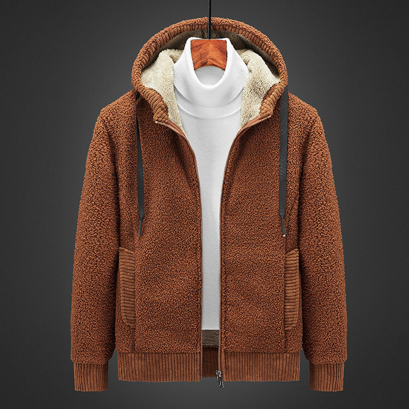 Stilvolle Kuschel-Winterjacke für Herren