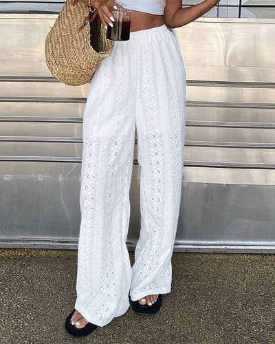 Hose Mode Spitze Lässig