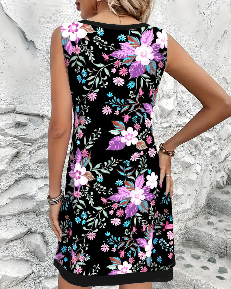 Kleid Bedruckt Casual