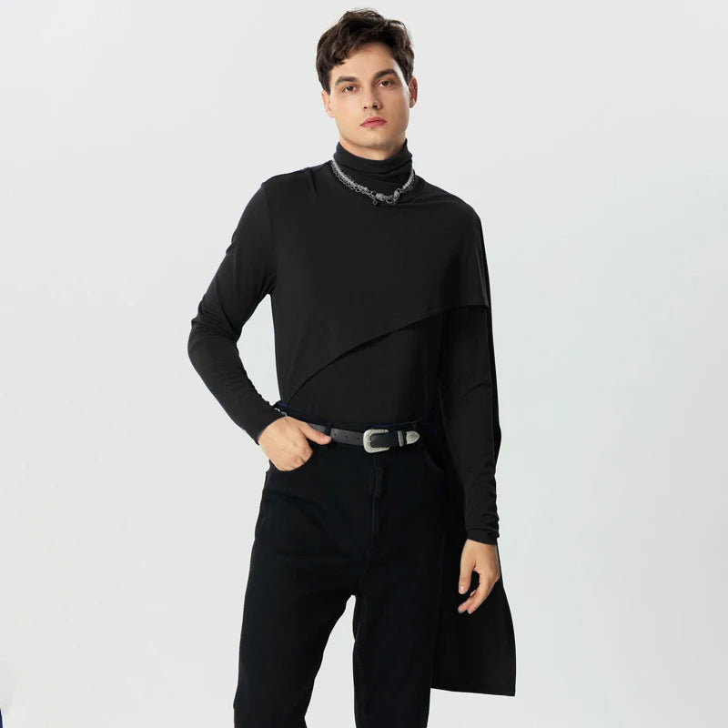Exquisites langärmeliges Oberteil für Männer