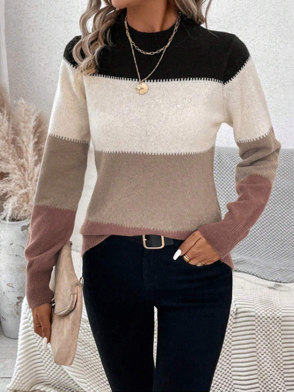 Bunter Pullover für Frauen