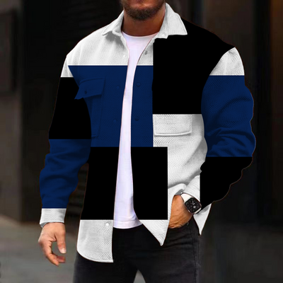 Stylisches Langarmhemd für Herren