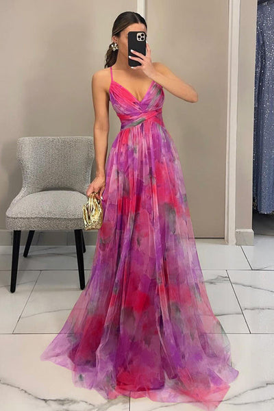 Heidi-Mode | Enchant My Love Print Maxi Kleid