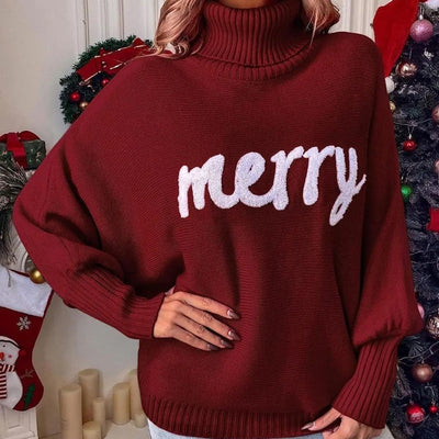 Warmer Rollkragenpullover für Damen