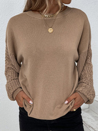 Zwangloser Winterpullover für Damen