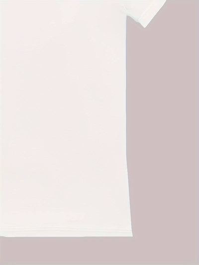 Herz-Print Kurzarm-T-Shirt für Damen