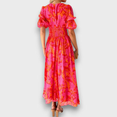 Mirisia – Fließendes Sommerkleid mit Print