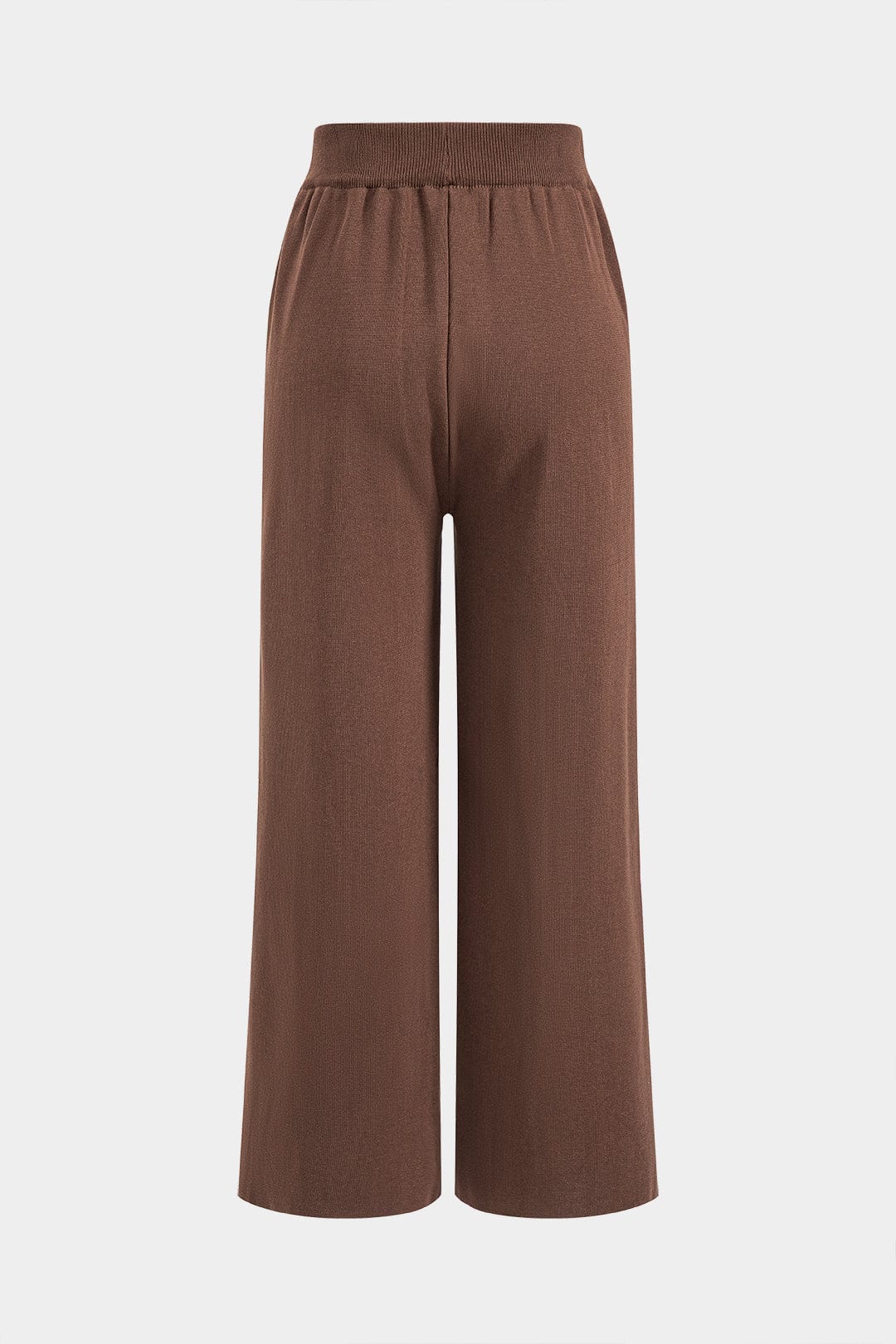 Elara | Elegantes Strick-Set mit Cape & Wide-Leg-Hose