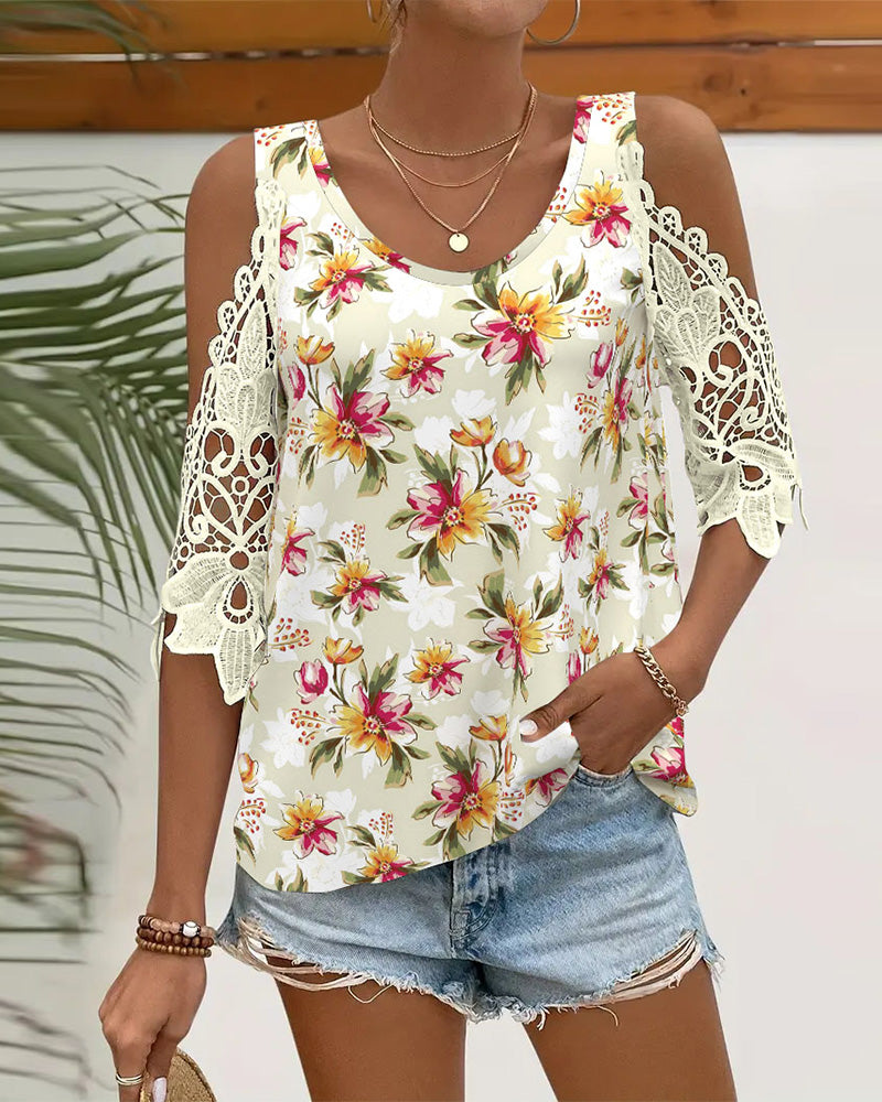 Bluse Sexy Und Modisch Offene Schultern