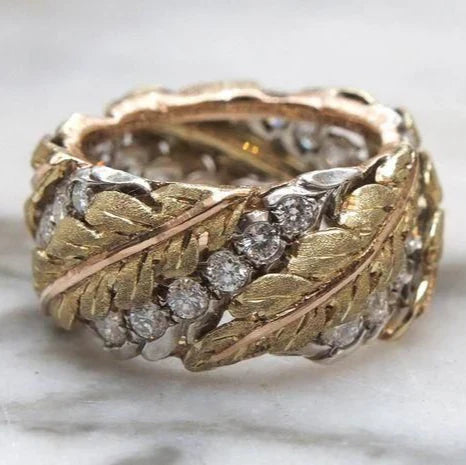Vintage Gold & Diamant Ring