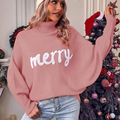 Warmer Rollkragenpullover für Damen
