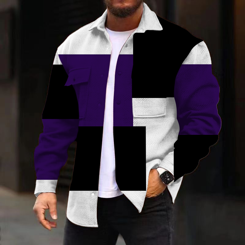 Stylisches Langarmhemd für Herren